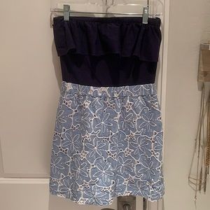Lily Pulitzer Strapless casual dress